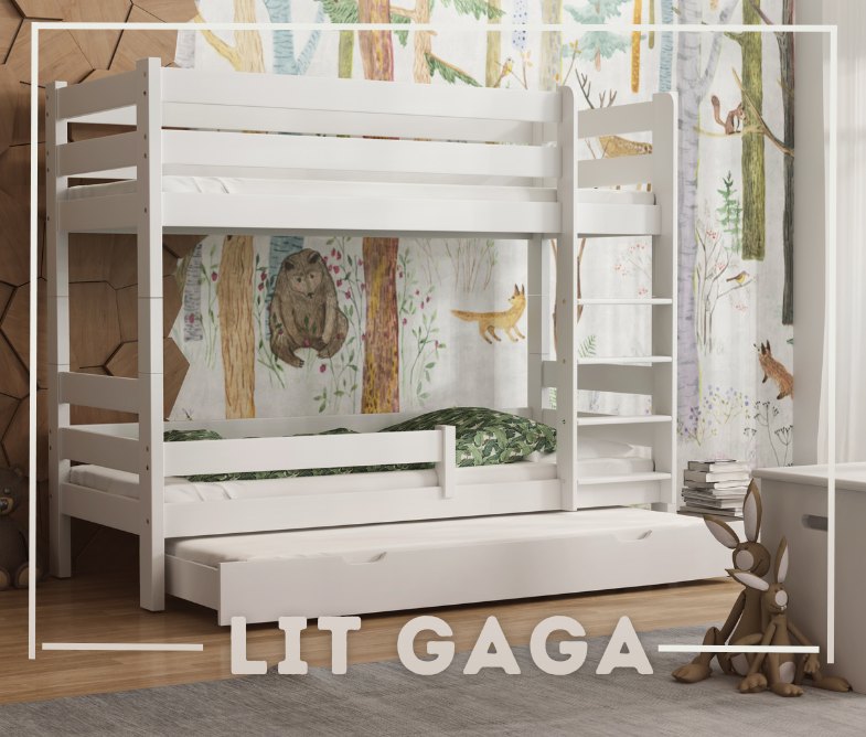 Lit GAGA 3 couchages 